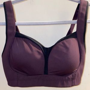 Lululemon Sports Bra Dark Purple 32D  Gently Worn